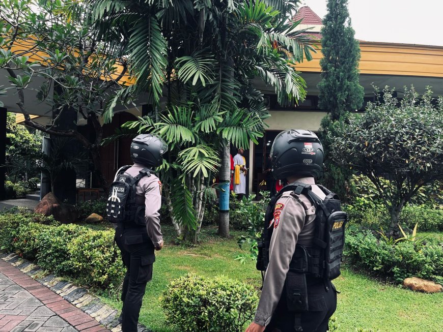 Polres Gresik Siap Siaga Jamin Keamanan Ibadah Paskah di Kabupaten Gresik