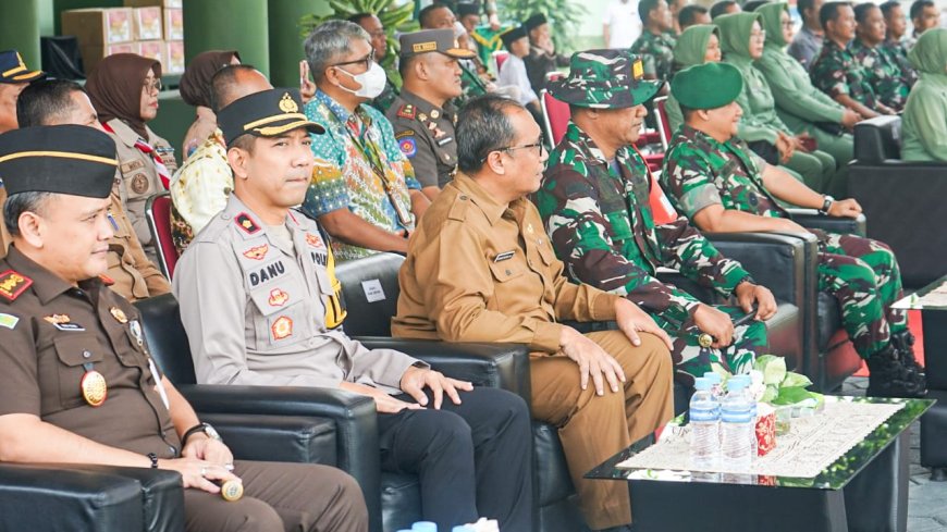 TMMD ke-124 Kabupaten Gresik Resmi Dibuka, Kabupaten Gresik Dukung Penuh Program Pembangunan Desa