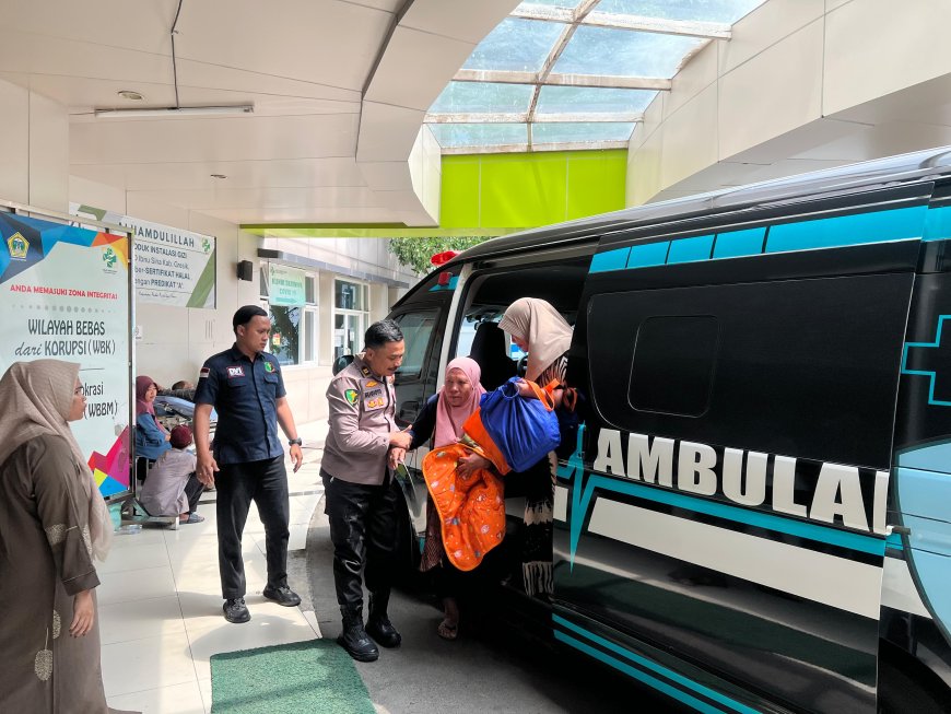 Tangis Haru Iringi Kedatangan Tim Kesehatan Polres Gresik, Bayi Mahesa Terselamatkan
