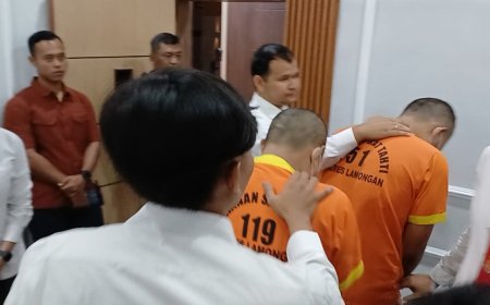 Polres Lamongan Amankan Pasangan Sesama Jenis