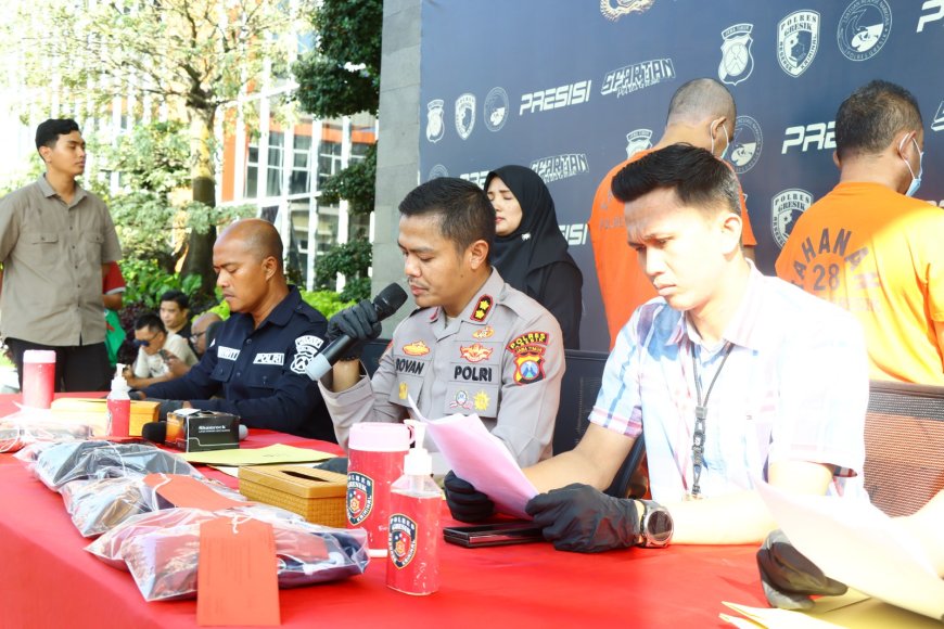 Polres Gresik Tangkap Ayah Tiri Cabuli Anak Dibawah Umur di Dukun