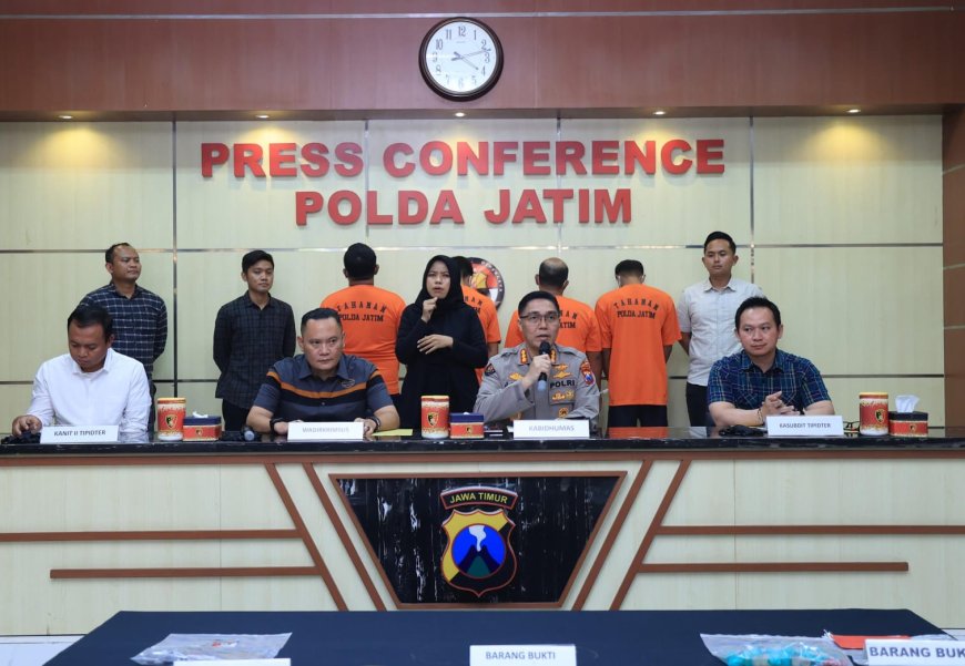 Polda Jatim Berhasil Bongkar Sindikat Pengoplos LPG Subsidi di Malang, 4 Orang Ditetapkan Tersangka