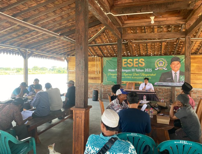 Reses Dewan, Petambak di Gresik Minta CSR Perusahaan Bantu Pupuk Subsidi