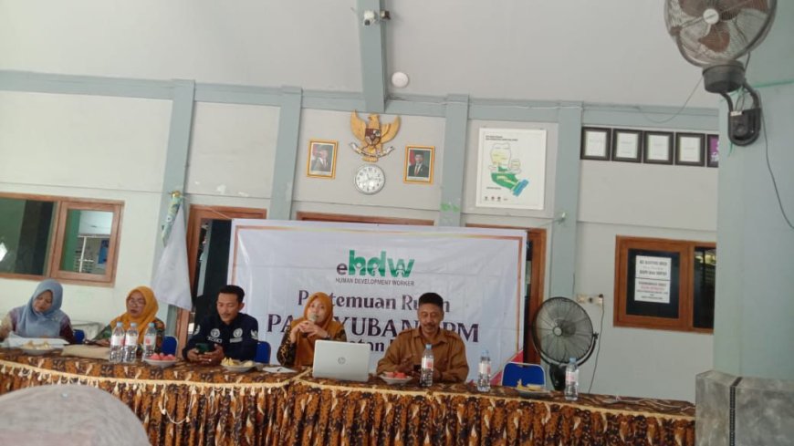 Genjot Pendataan eHDW, Paguyuban KPM di Gresik Perkuat Kapasitas Kader Stunting Desa