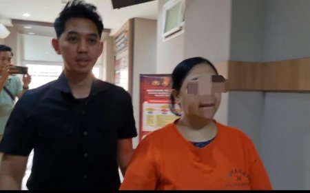 Modal Cek Kosong Raup 3 Miliar, Wanita Penipu di Gresik Ditangkap Satreskrim Polres Gresik