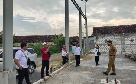 Kades Pegundan Bungah Bangun Gedung Olah Raga Megah Bernilai Miliaran Rupiah