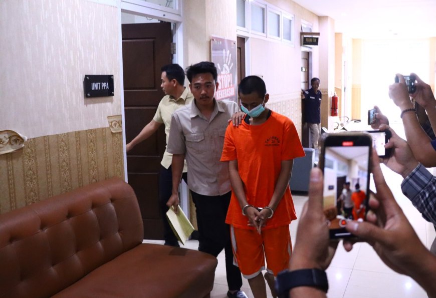 Polres Gresik Berhasil Tangkap Pelaku Asusila Sesama Jenis Anak di Bawah Umur