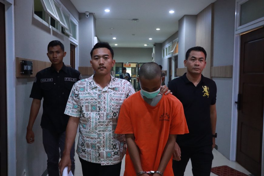 Polres Gresik Amankan Pelaku Asusila Anak di Bawah Umur