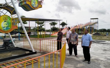 Dipantau Berkala, Pembangunan Wisata Golokan Gresik Sesuai Ketentuan