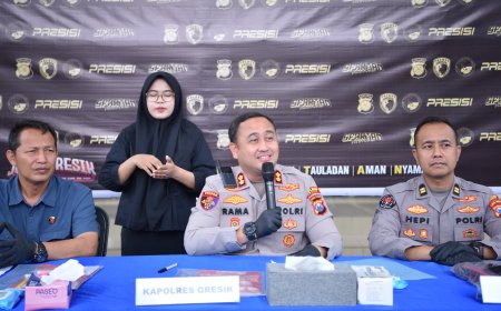 Polres Gresik Gagalkan Peredaran Sabu 51 Gram, Residivis AS Kembali Masuk Bui
