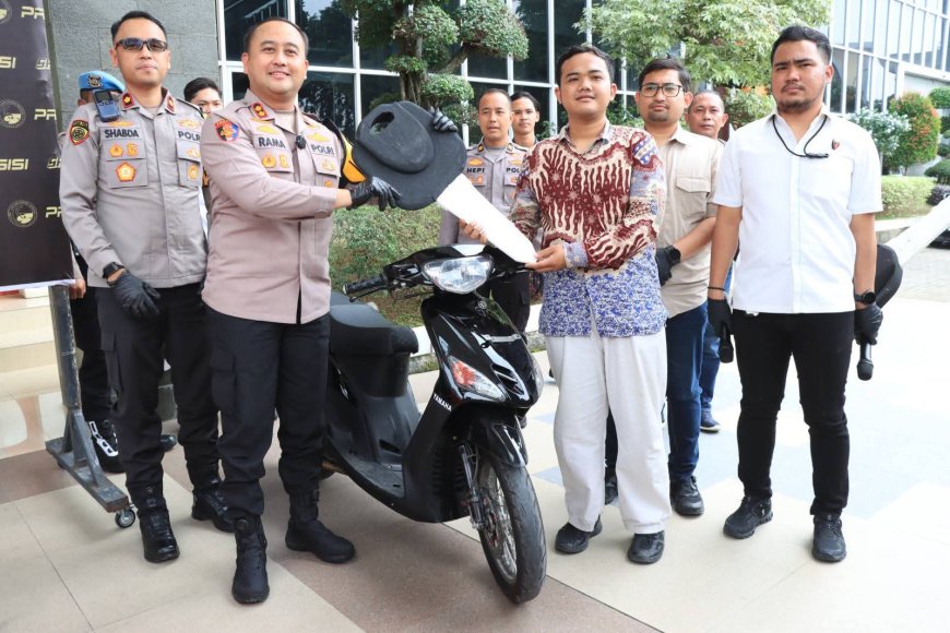 Truk dan Motor yang Sempat Dicuri Kini Kembali, Polres Gresik Ringkus Pelaku Curat dan Tipu Gelap
