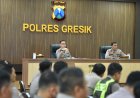 Pengamanan Mudik Lebaran Dimatangkan, Polres Gresik Gelar Latpraops Ketupat Semeru 2026