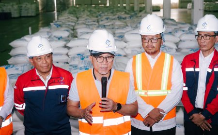 Dampingi Menko Pangan, Wabup Sampang Dorong Penguatan Industri Garam Nasional