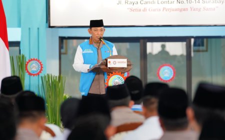 Silaturahmi Ramadhan Bareng KSPSI di Jatim, Kapolri Ajak Buruh Bersatu Dukung Upaya Perdamaian Presiden