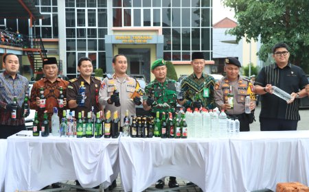 Ops Pekat Semeru 2026: Polres Gresik Ungkap 78 Kasus, 85 Tersangka Diamankan