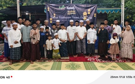 Gantangan Bungah BC Rutin Buka Puasa dan Santuni Yatim Piatu di Momen Ramadan