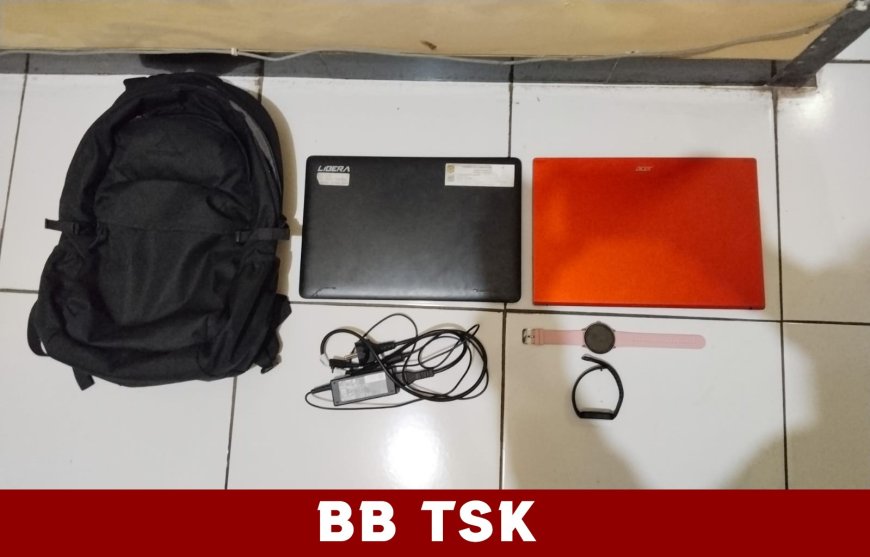 Tak Berkutik Dipergoki Korban, Pelaku Pencurian Laptop di Prambon Diamankan Polisi