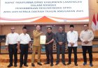 DPRD Lamongan Beri Rekomendasi LKPJ Kepala Daerah Tahun Anggaran 2025