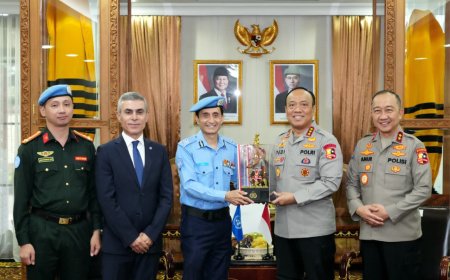 Polri Perkuat Komitmen Keselamatan Penjaga Perdamaian Dunia, Tegaskan Kerjasama Berkelanjutan dengan PBB