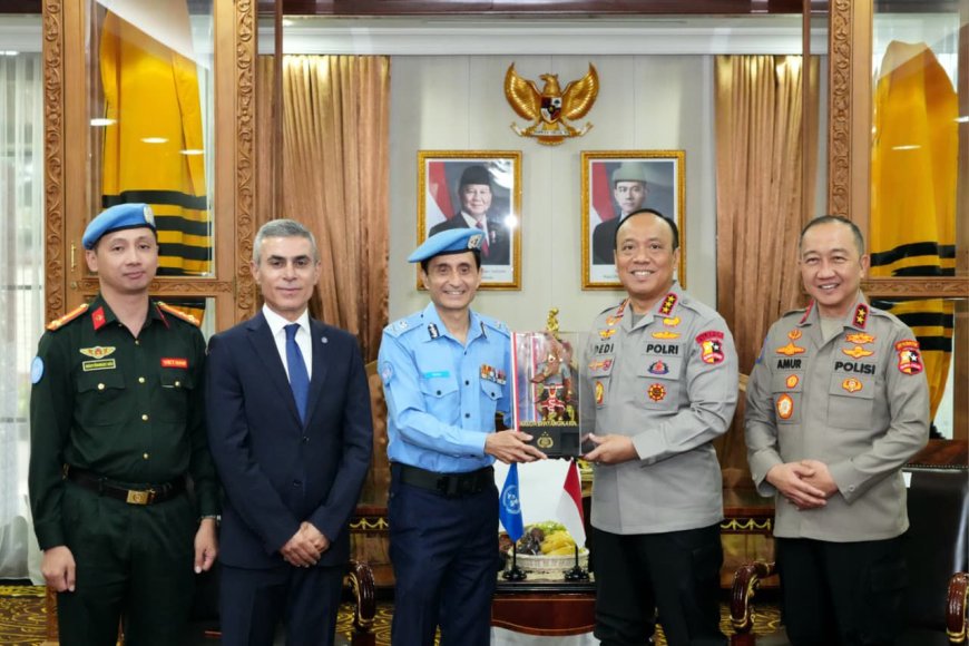Polri Perkuat Komitmen Keselamatan Penjaga Perdamaian Dunia, Tegaskan Kerjasama Berkelanjutan dengan PBB