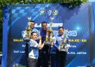 Satlantas Polres Gresik Berprestasi, Aiptu Bambang Juara 1 Safety Riding Hari Bhayangkara ke-80