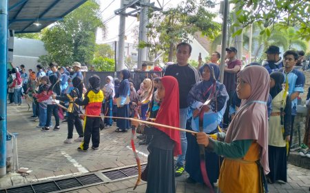 SD Berlian Gresik Jadi Saksi Lahirnya Atlet Panahan