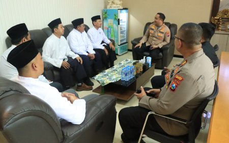 Kapolres Gresik Terima Silaturahmi DPD LDII, Perkuat Sinergi Jaga Kamtibmas