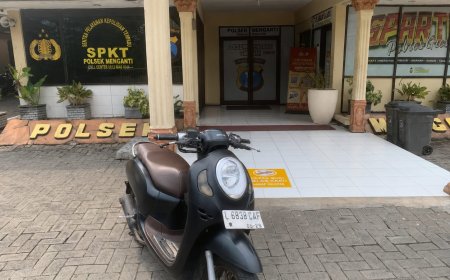 Polsek Menganti Bergerak Cepat, Pelaku Begal Driver Ojol Dibekuk Kurang dari 24 Jam
