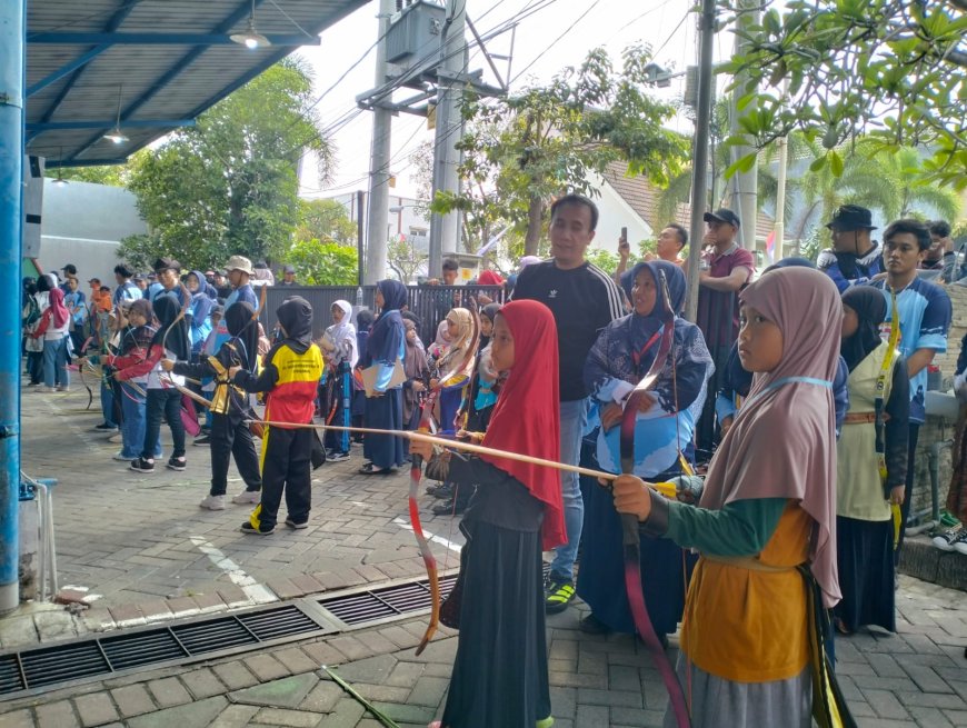 SD Berlian Gresik Jadi Saksi Lahirnya Atlet Panahan