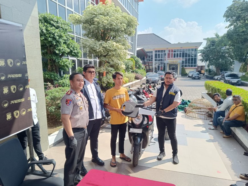 Kapolres Gresik Ungkap Lima Kasus Kejahatan, Korban Bersyukur Motor dan Barang Berharga Kembali