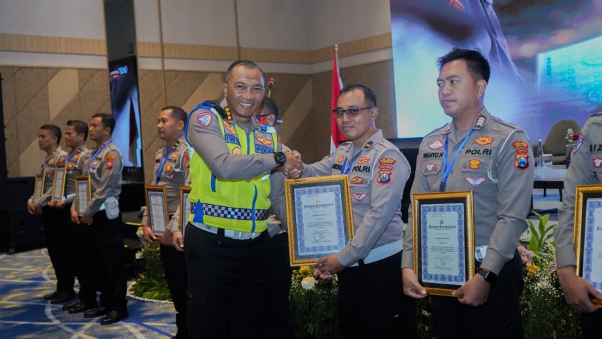 Satlantas Polres Gresik Raih Juara 1 dalam Video Rampcheck se-Jawa Timur