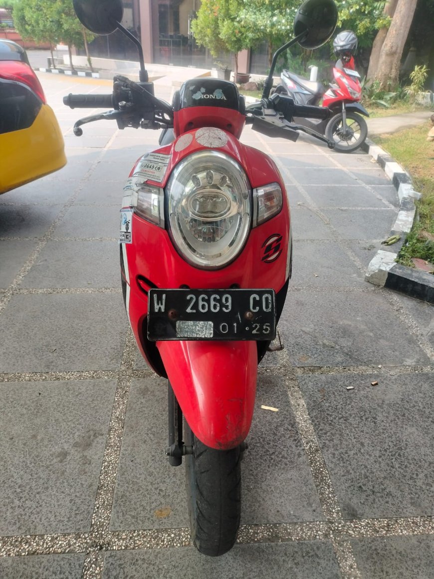 Respon Cepat Polsek Gresik Kota Gagalkan Curanmor di Karang Turi, Pelaku Ditangkap di Jalan Raya