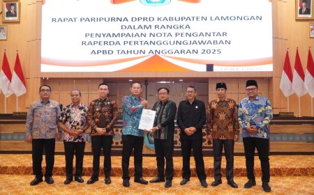 Lamongan Kearah Kemandirian Fiskal, PAD Meningkat 21,70 Persen