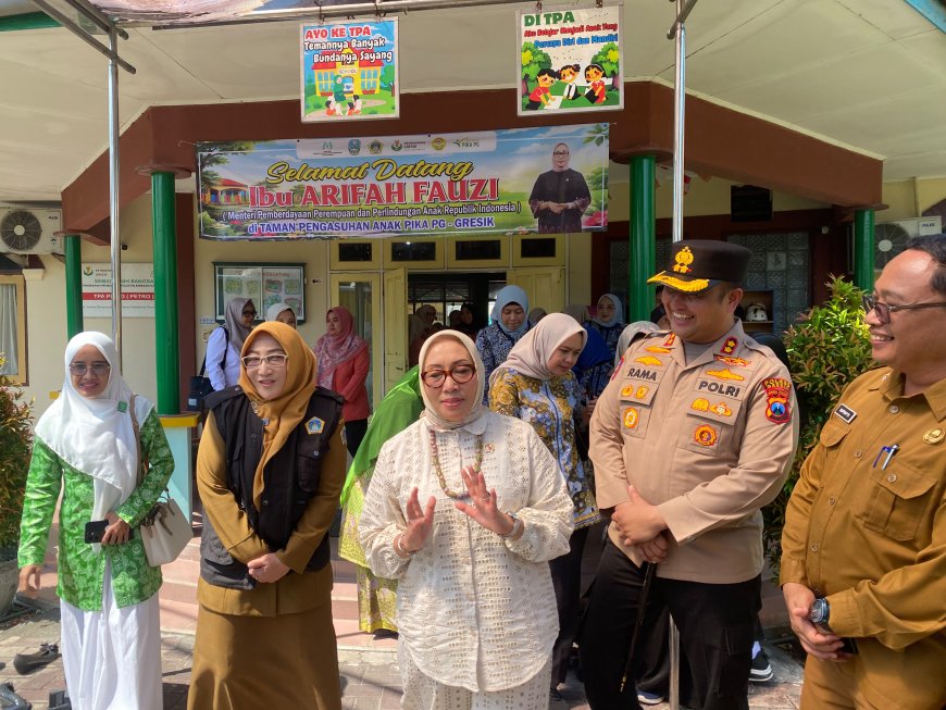 Menteri PPPA Apresiasi Penanganan Cepat Polres Gresik Ungkap Kasus Kekerasan Seksual Anak
