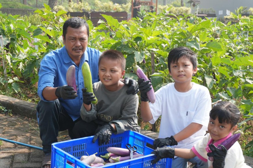Kembali Ke Kebun, Liburan Edukatif yang Mengajak Anak Mengenal Asal Makanan di BeSS Resort & Waterpark Malang