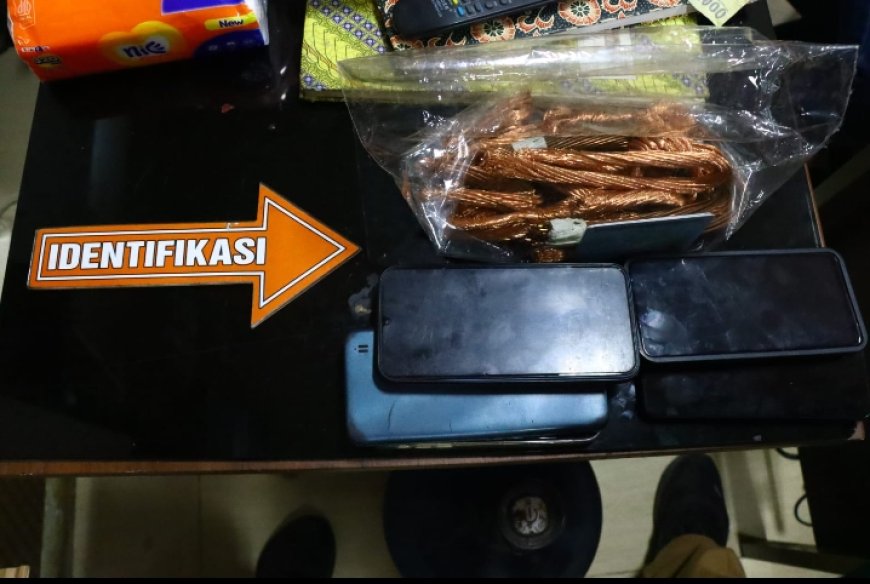 Dua Pekerja Curi Kabel Tembaga di Kawasan Industri Gresik, Berhasil Dibekuk Keamanan Perusahaan dan Polisi