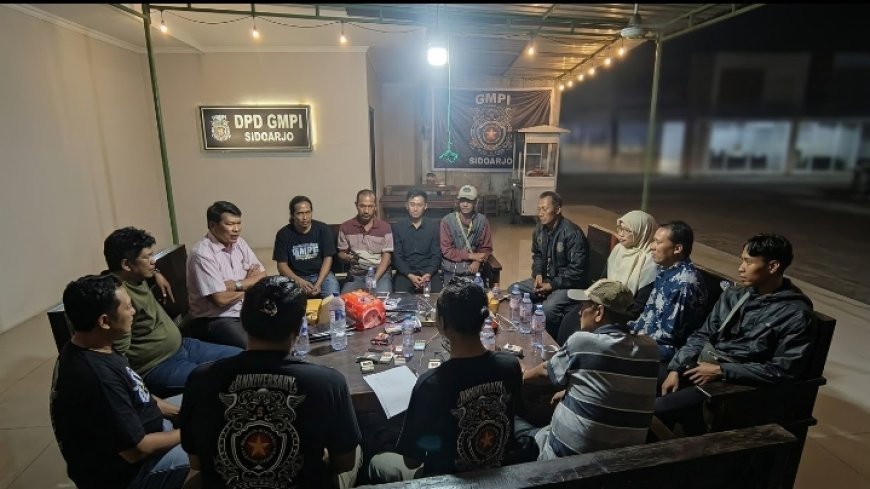 Perkuat Basis hingga Desa, DPD GMPI Sidoarjo Gelar Konsolidasi dan Siapkan Pengawalan Hukum Warga