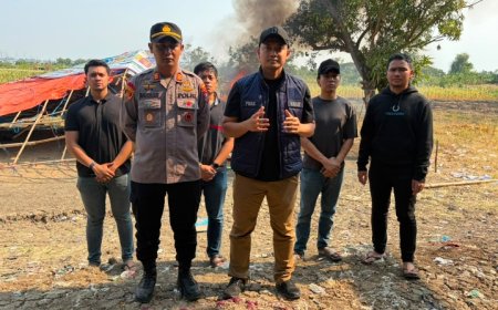 Polres Gresik Gerak Cepat Cek Aduan Dugaan Arena Sabung Ayam di Menganti, Fasilitas Langsung Dimusnahkan