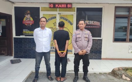Kurang Dari 24 Jam, Polsek Balongpanggang Amankan Pelaku Pencurian di Masjid Surabaya