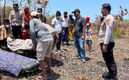 Pencari Rumput Temukan Mayat Wanita, di Area Tegal Dataran Tinggi di Desa Lobuk