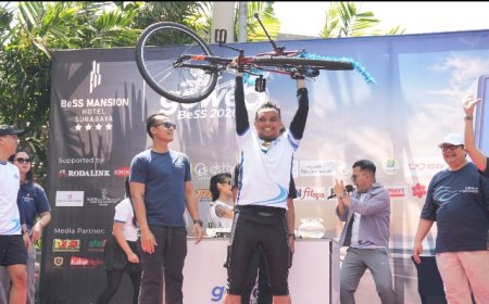 Rayakan Lima Tahun Perjalanan, BeSS Mansion Hotel Surabaya Hadirkan Kebersamaan Lewat Gowes