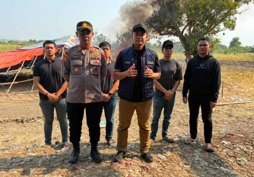 Polres Gresik Gerak Cepat Cek Aduan Dugaan Arena Sabung Ayam di Menganti, Fasilitas Langsung Dimusnahkan