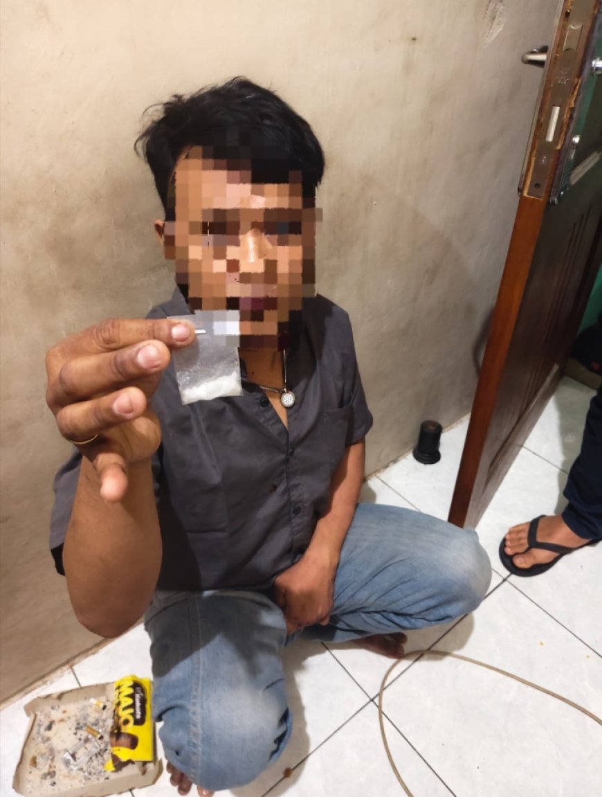 Berawal dari Lapor Cak Rama, Satresnarkoba Polres Gresik Ungkap Peredaran Sabu 19 Paket di Kebomas