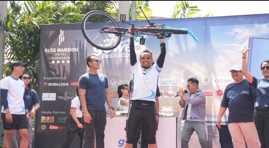 Rayakan Lima Tahun Perjalanan, BeSS Mansion Hotel Surabaya Hadirkan Kebersamaan Lewat Gowes