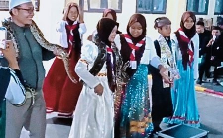 Mendidik Mental dan Jiwa Leadersihip. Siswa OSIS SMPN 14 Surabaya Giat LDKS