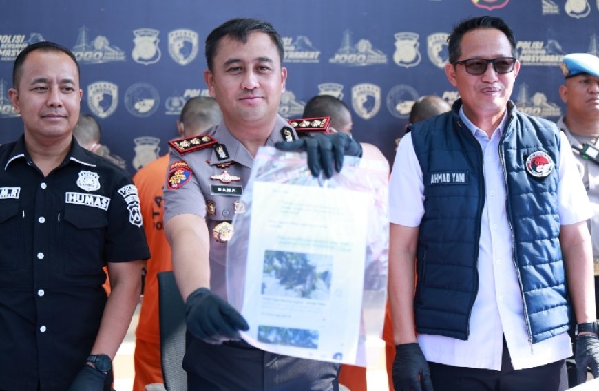 Polres Gresik Bongkar Jaringan Sabu di Menganti, 5 Tersangka Ditahan dan 31,8 Gram Barang Bukti Disita